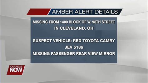 state of ohio amber alert