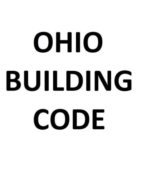 state of ohio building code
