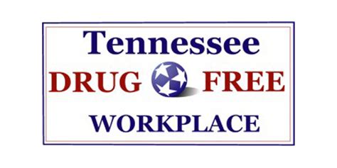 state of tennessee drug free workplace