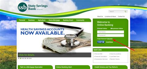 state savings bank online