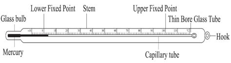state the general principle behind the working of a thermometer
