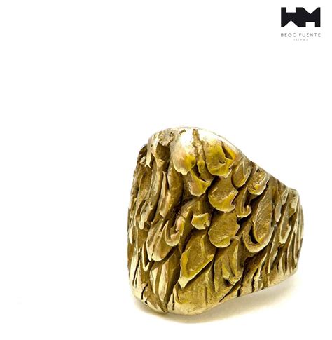 Statement Brass Ring Etsy