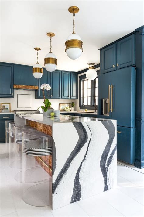 25 statement kitchen countertops for a wow effect digsdigs