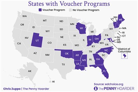 states with education voucher programs