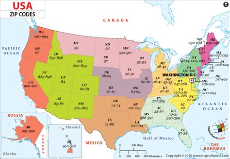 States Zip Code In Usa