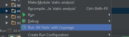 static code analysis tools java intellij