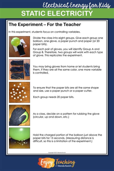 Static Electricity Lessons