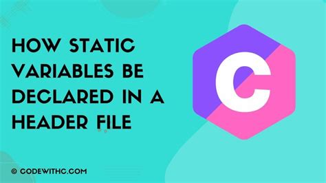 Static Variable Header Only