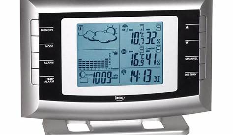 Station De Meteo Sans Fil Météo Avec Pluviomètre DCF DCB