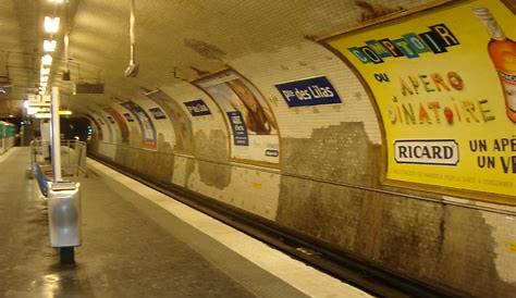 Porte des Lilas, une station fantôme du métro parisien