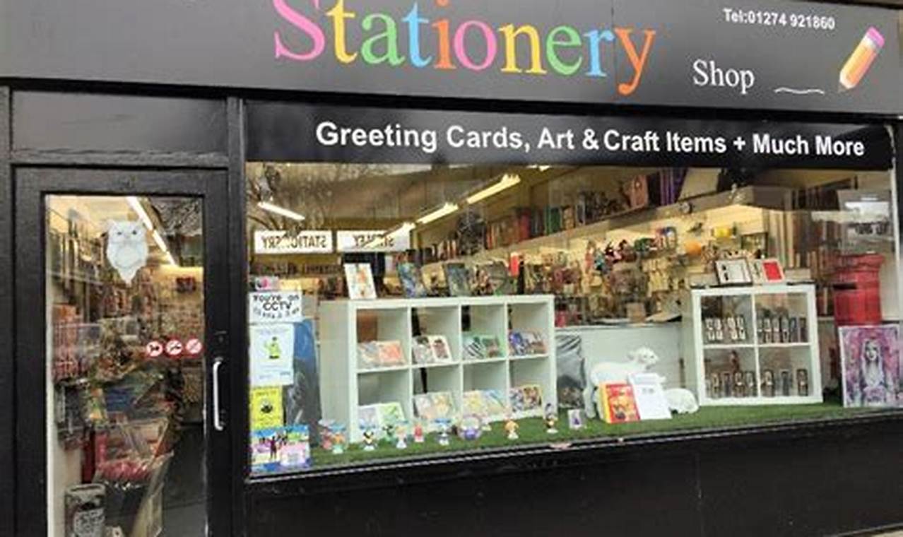 stationery business