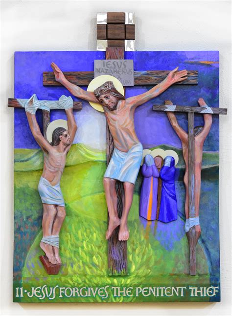 stations of the cross 11th station