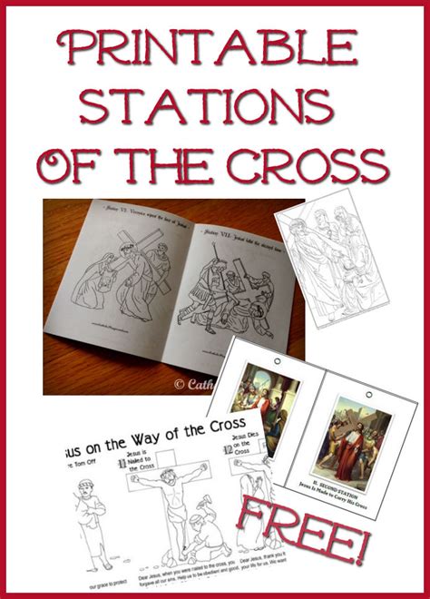stations of the cross catholic activities