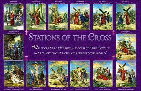 stations of the cross catholic at home