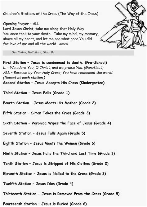 stations of the cross for youth script