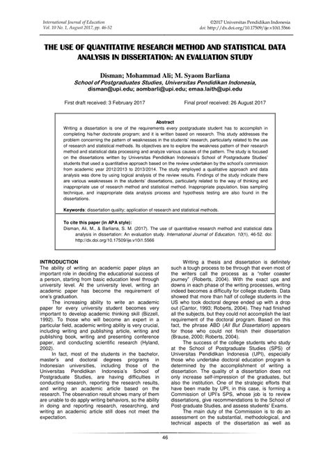 statistical analysis methods in research pdf