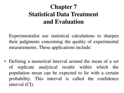 statistical treatment examples in research