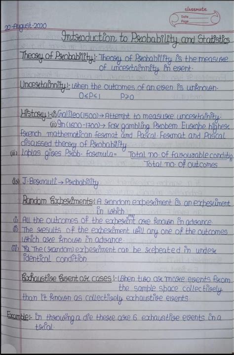 statistics and probability for data science notes pdf