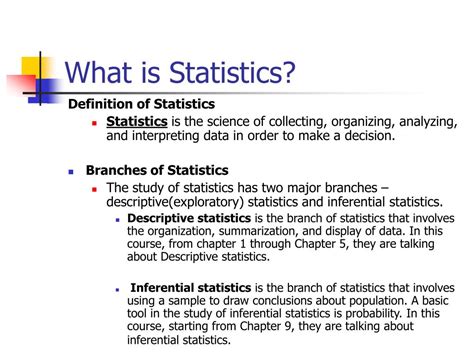 statistics math definition and examples
