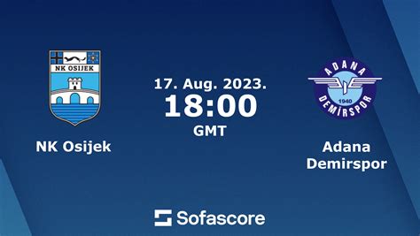 Statistik Pertandingan Adana Demirspor vs NK Osijek