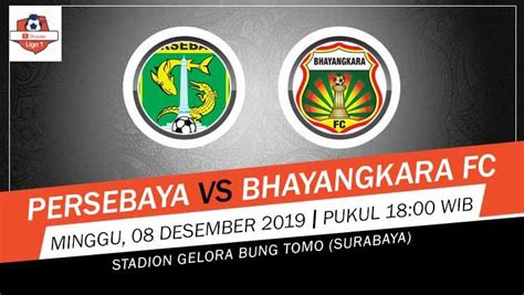 Statistik Pertandingan Bhayangkara FC Vs Persebaya, 8 Agustus 2023