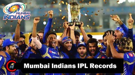 stats and records of mumbai indians