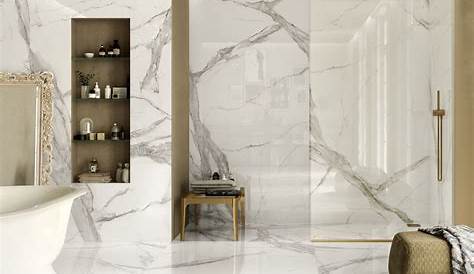 Satori Statuario Polished 12in x 24in Polished Porcelain Marble Look