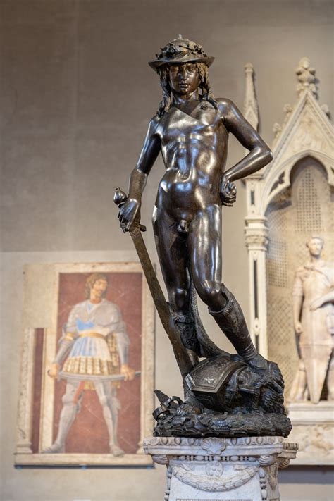 statue of david donatello