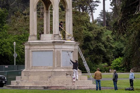 statues torn down in golden gate park