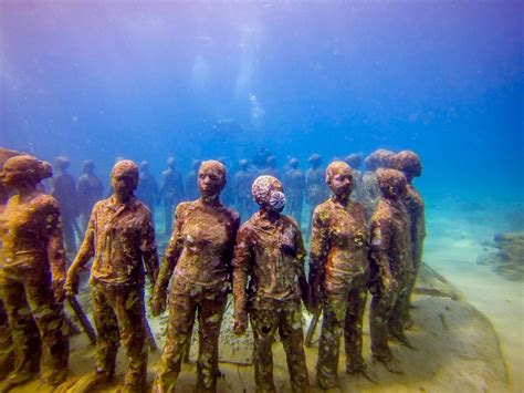 Statues Underwater Grenada