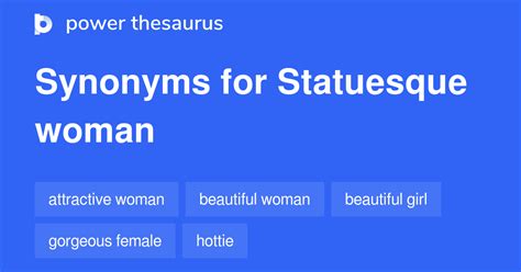Statuesque Related Words