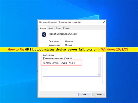 Status Bluetooth Device