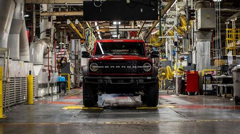 status of ford bronco production