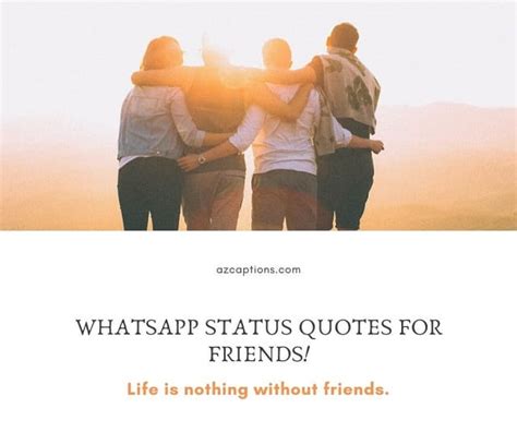 Status Quotes About Friends