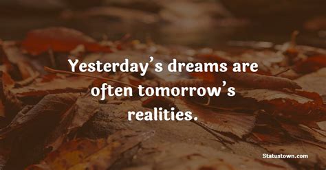 Status Quotes Dream