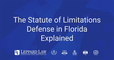 Statute Of Limitations Florida Dui