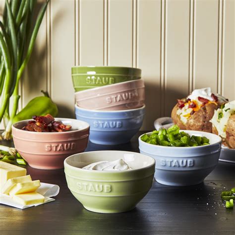 staub macaron bowls
