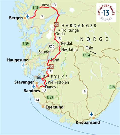 Stavanger Karte