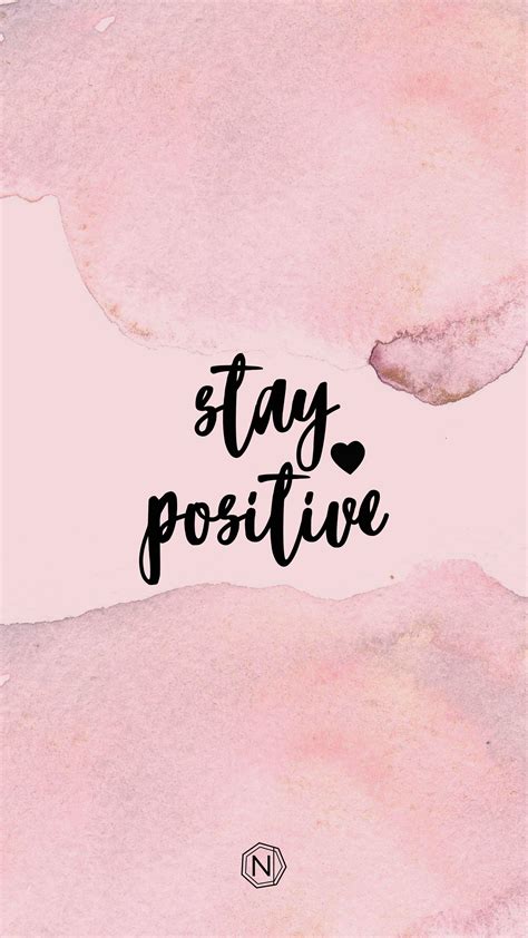 stay positive desktop wallpaper