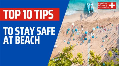 staying safe at the beach