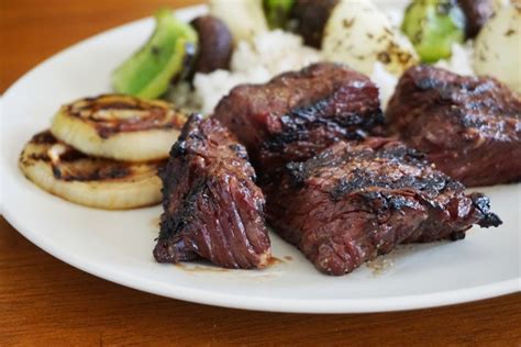 Steak Tips Bourbon Marinade