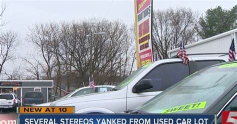 Stealing Car Stereos