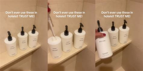 Stealing Shampoo From Hotels