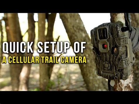 Stealth Cam Game Camera Setup