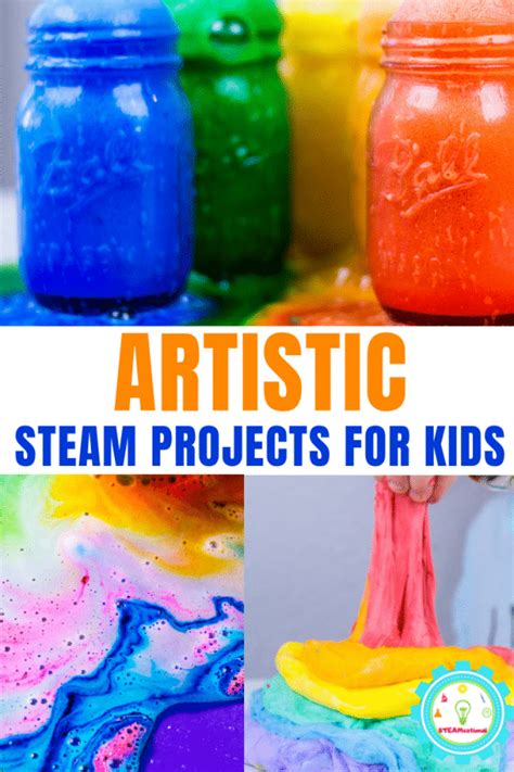 steam art projects for elementary school