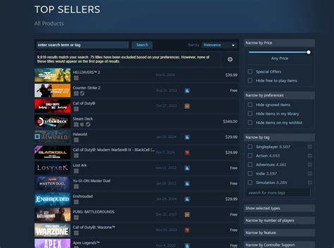 steam charts hell divers 2