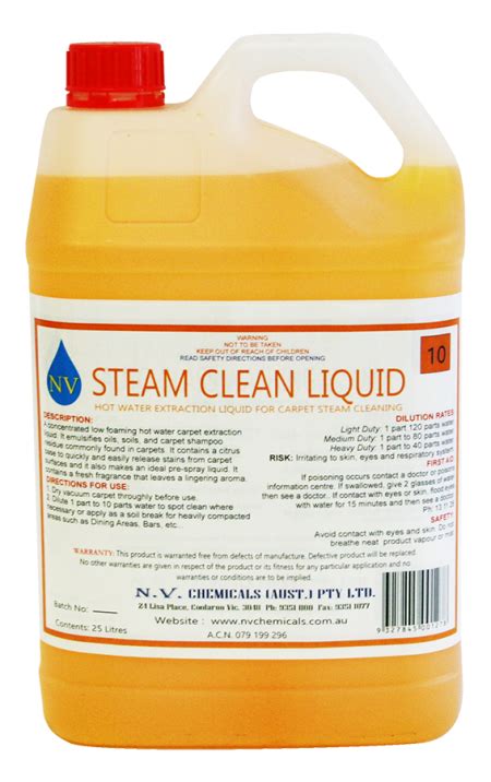 Steam Cleaner Liquid