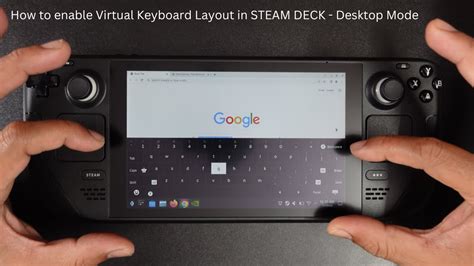 steam deck on screen keyboard desktop mode