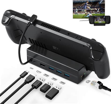 The JSAUX Steam Deck Docking Station