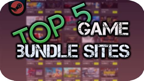 Steam Game Bundle Sites